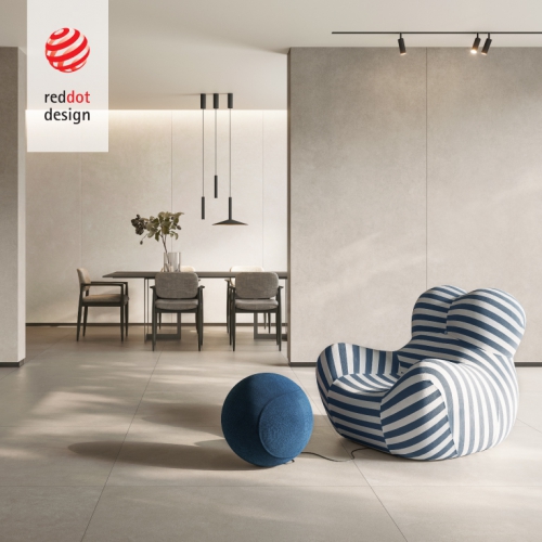 拉塞瓦清水模磁磚-粉光米